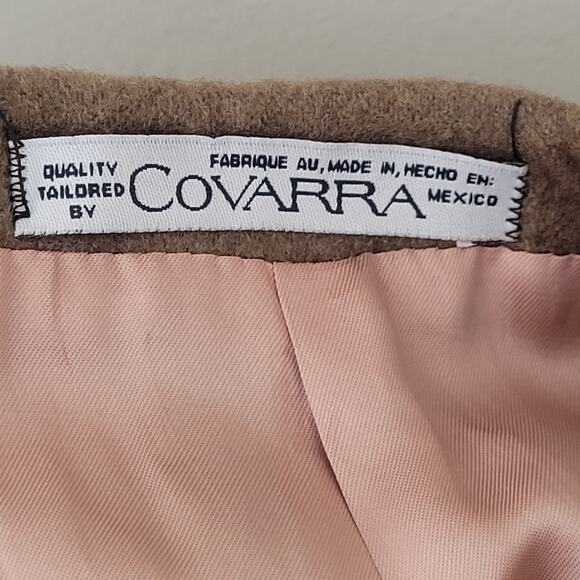 Vtg Size 38R Emanuel Ungaro Covarra Cashmere Wool Blazer Sportscoat Mocha Mousse - Picture 4 of 13